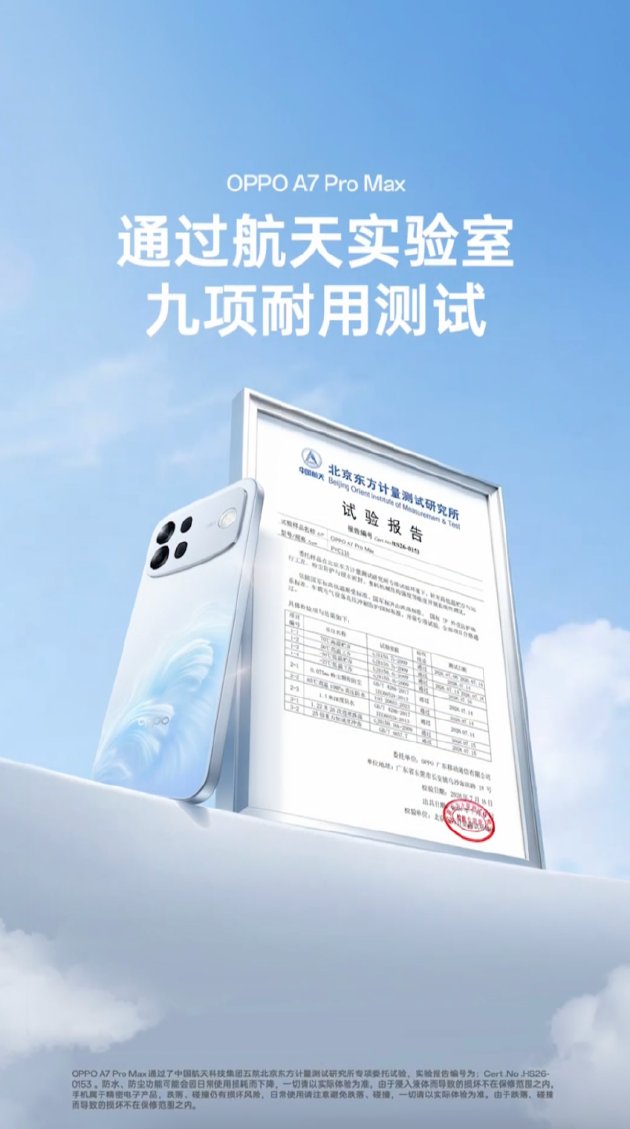 OPPO A7 Pro Max续航展示
