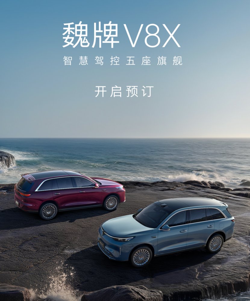 魏牌V8X外观